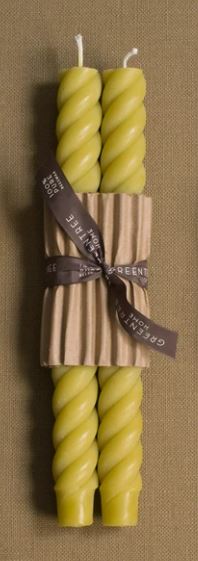 10" ROPE CANDLE PAIR