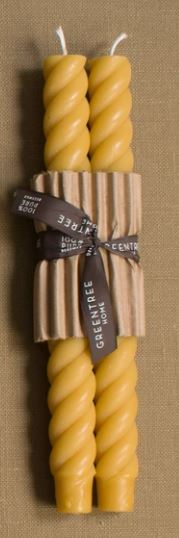 10" ROPE CANDLE PAIR