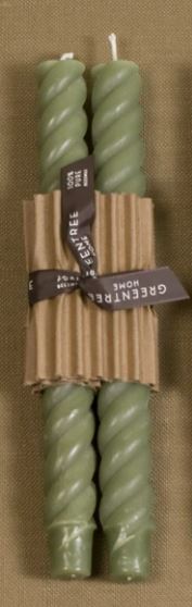 10" ROPE CANDLE PAIR