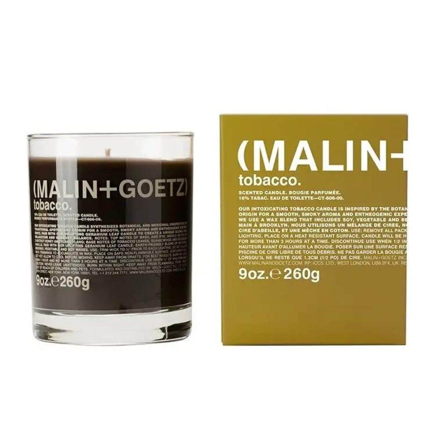 (Malin+Goetz) Tobacco Candle (260g)